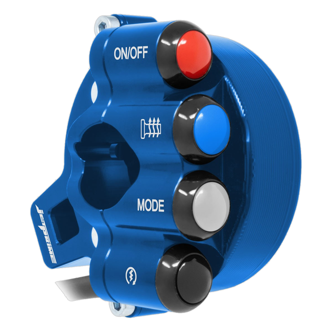 Gasgriffgehäuse mit integriertem Lenkerschalter JetPrime BMW S 1000 RR (15-18) JP CO BM008 – geschlossenes Gehäuse