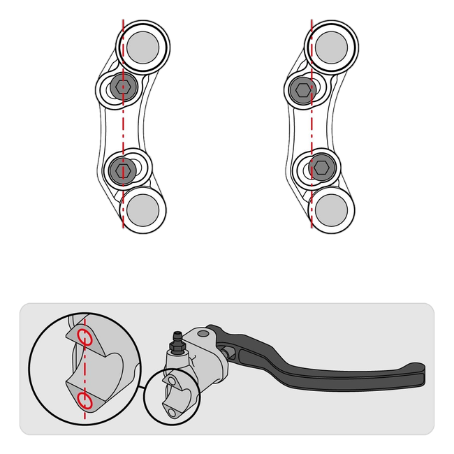 Lenkerschalter Race rechts JetPrime Yamaha YZF-R7 (22-25) JP PDR YA073 – universelles Lochbild