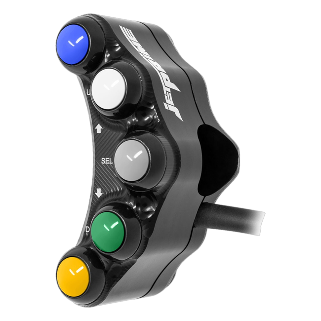 Lenkerschalter Sport links JetPrime Aprilia RSV4 1100 Factory (19-20) JP SPS 003 – für I2M-Dashboard