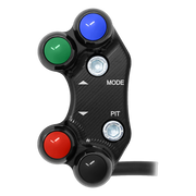 Lenkerschalter SuperSport links JetPrime Yamaha YZF-R9 (25-26) JP SPS MK900 – für Mectronik-Dashboard