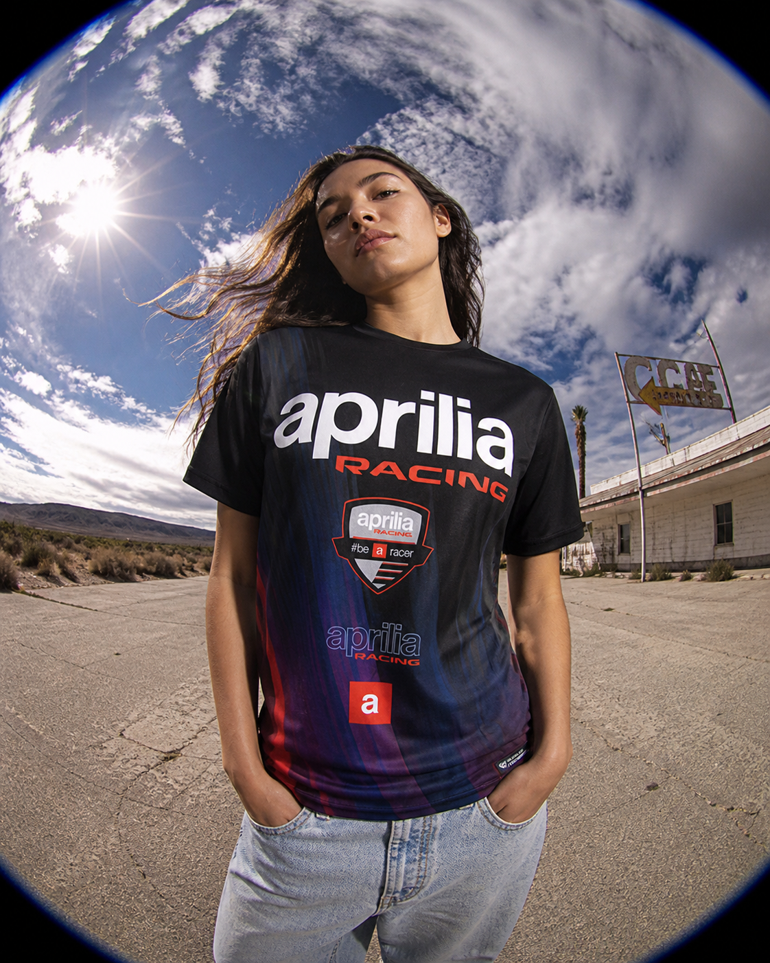 Aprilia BeARacer T-shirt 2026 heren IXON 104101180 