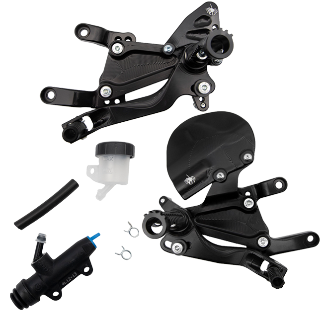 Voetsteun "RACING MODEL" Spider Racing Ducati Panigale V4/S (2025) 10.D312 