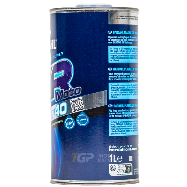 Bardahl 10W40 Plasma LXR - 1 Liter Premium olie 