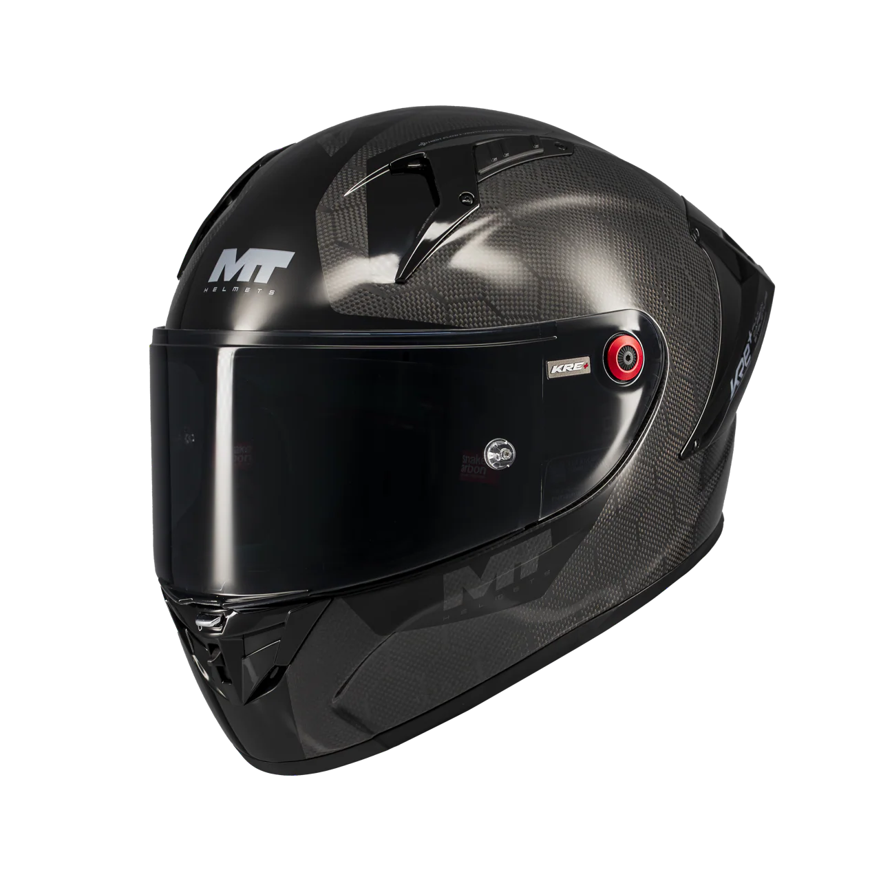 MT-Helmets KRE+ S Helm Pure Carbon Glanz A1 Glow Omvattend 
