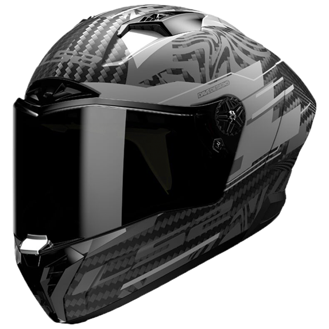 LS2 FF805 Helm Thunder GP Aero Polar Matt Zwart 168058965 