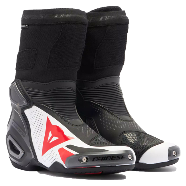 Dainese Axial 2 Air Racing en straat motorlaarzen | Heren | Zwart/Wit | 2017900053V780 