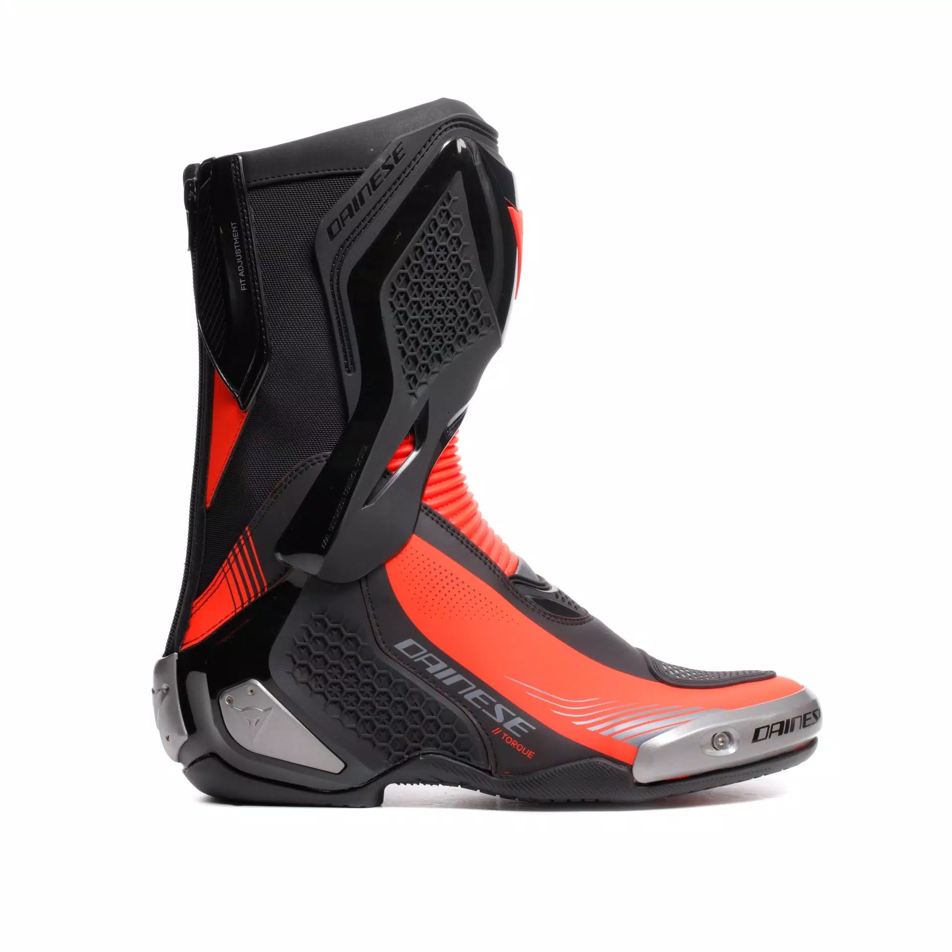 Dainese Torque 4 Racing en straat motorlaarzen | Heren | Zwart/Rood | 201790008562800 