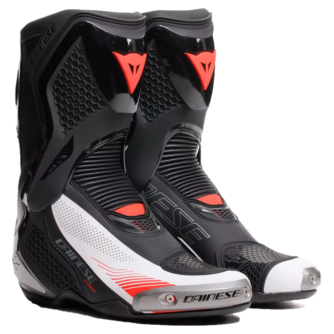 Dainese Torque 4 Air Racing en straat motorlaarzen zomer | heren | zwart/wit/rood | 2017900086N3200 