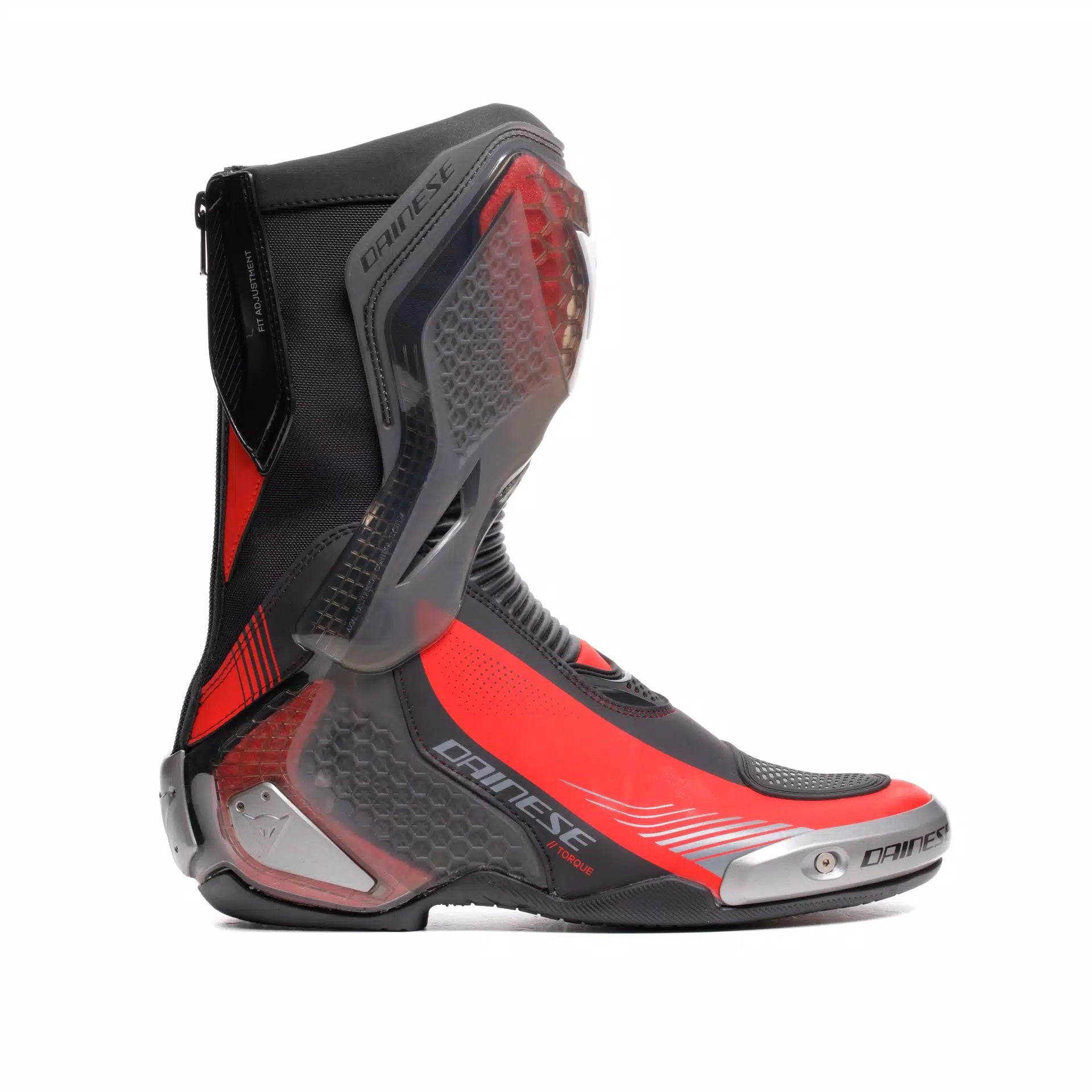 Dainese Torque 4 S Racing en straat motorlaarzen | Heren | Zwart/Rood | 2017900117B7800 