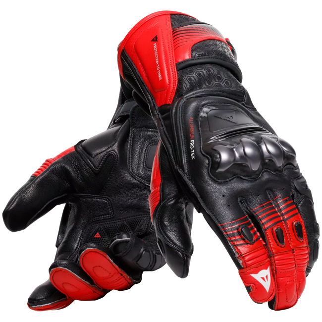 Dainese Fiero Racing Motorlederen handschoenen | Heren | Zwart/Rood | 2018100025A7700 