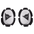 Dainese Pista Knie schuiver Knee Slider Wit 201876166601001 