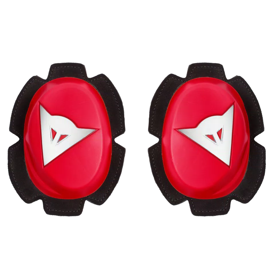 Dainese Pista knie sliders Knie Slider Rood/Wit 201876166630001 