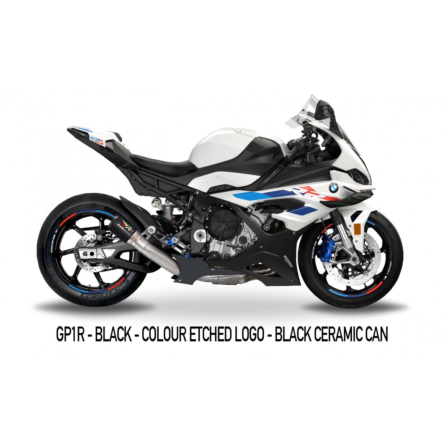 Austin Racing Slip-On (GP1R/GP2R/V3) + KAT-vervangingspijp BMW S1000RR K67 (19-25) 