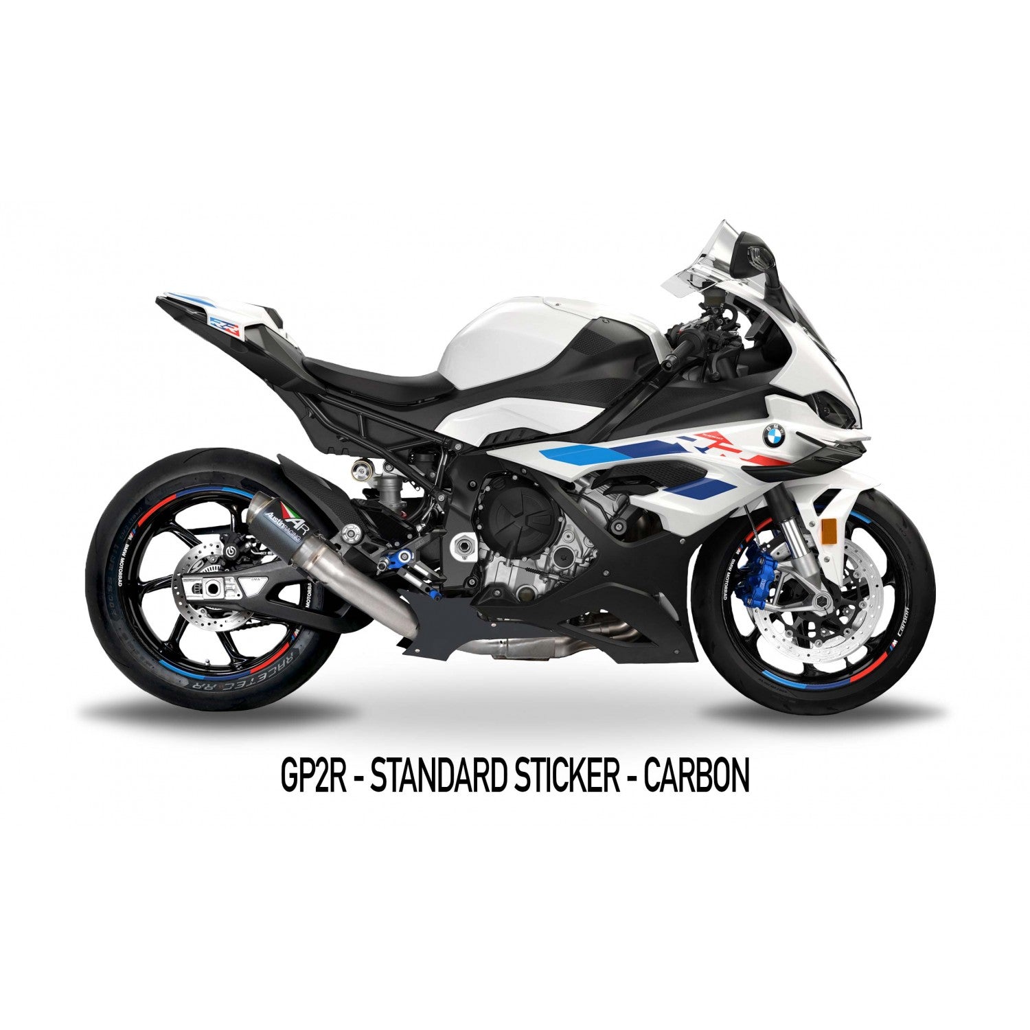 Austin Racing Slip-On (GP1R/GP2R/V3) + KAT-vervangingspijp BMW S1000RR K67 (19-25) 
