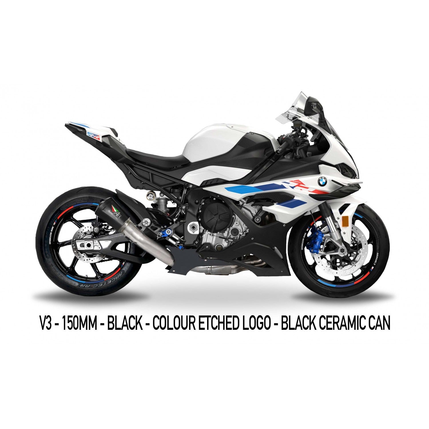 Austin Racing Slip-On (GP1R/GP2R/V3) + KAT-vervangingspijp BMW S1000RR K67 (19-25) 