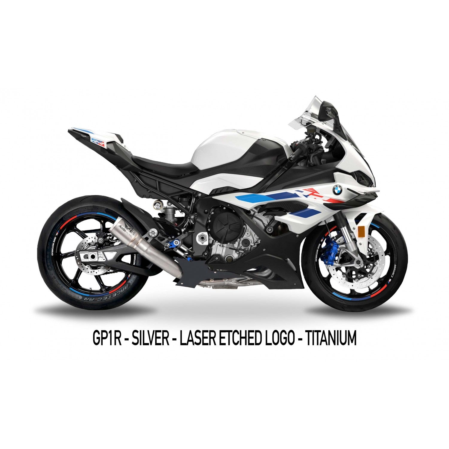 Austin Racing Titanium Volledige uitlaat (GP1R/GP2R/V3) BMW S1000RR K67 (19-25) 