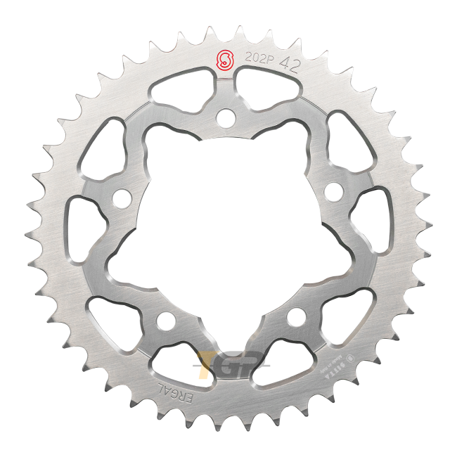 Sitta Aluminium Kettingwiel Aprilia RS 660 (20-25) (202P) – 37-48 Tanden, 520 Deel 