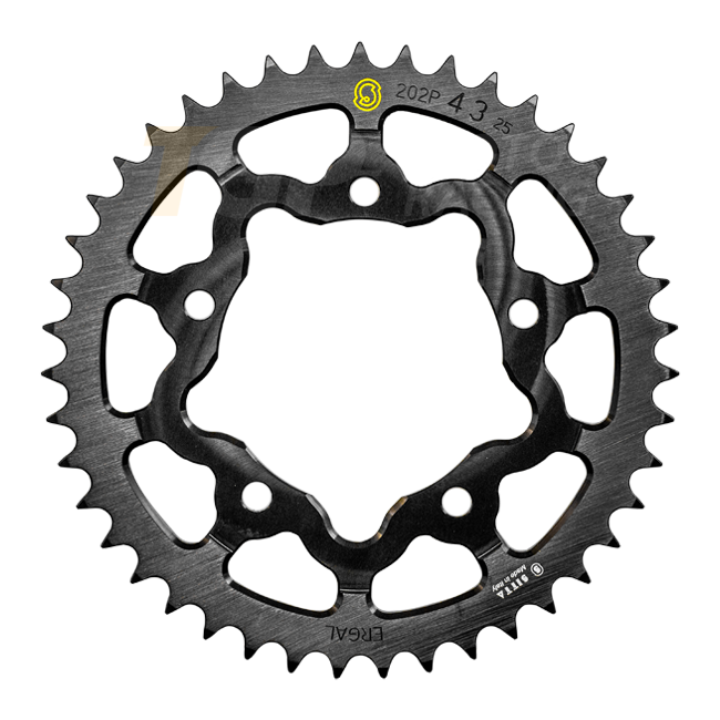 Sitta Aluminium Tandwiel Aprilia RSV4/1100 Factory/R/RR/RF (09-25) (202P) – 37-48 Tanden, 525 Deel 