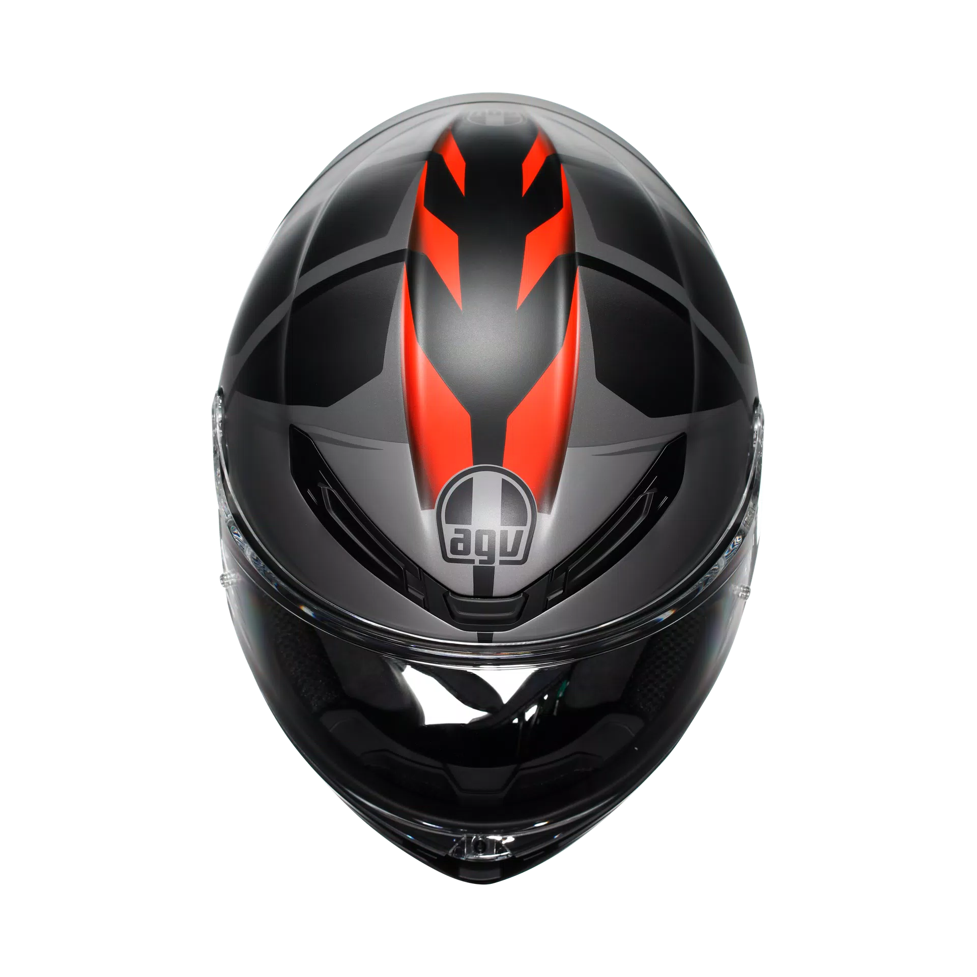 AGV K6 S Helm Karve Matt Zwart/Grijs/Rood | 2118395001024 