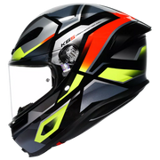 AGV K6 S Helm Erazer Zwart/Rood/Geel Fluo | 2118395001026 