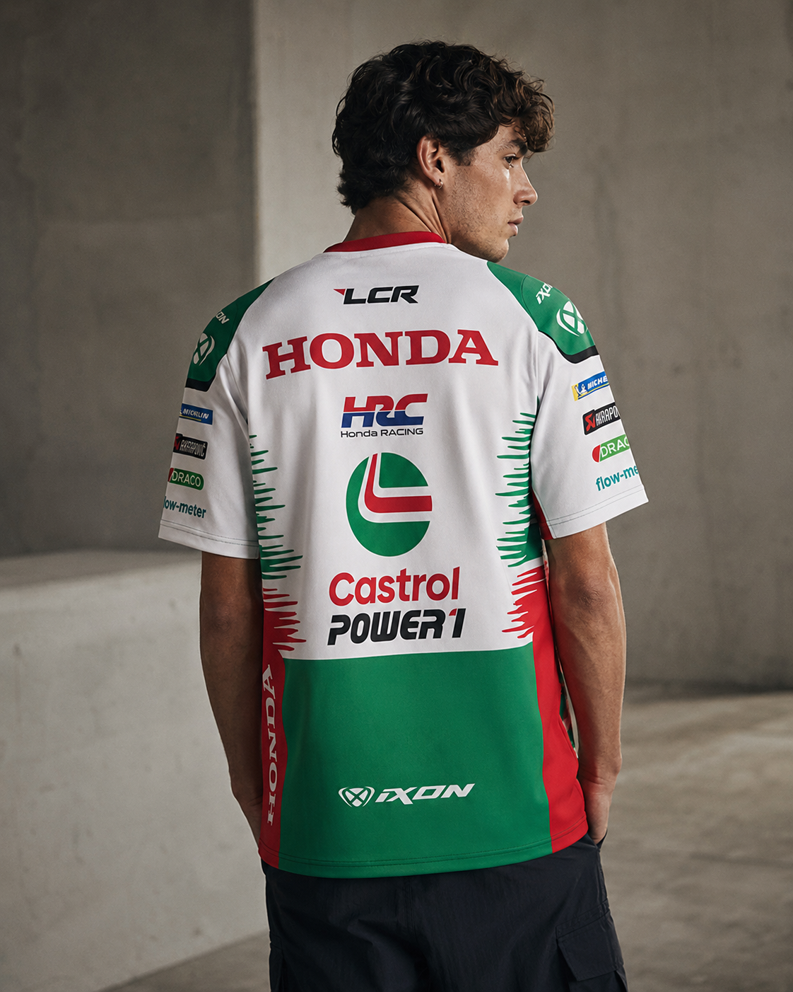 LCR Honda Racing Team Johann Zarco #5 T-shirt replica heren 2026 IXON 