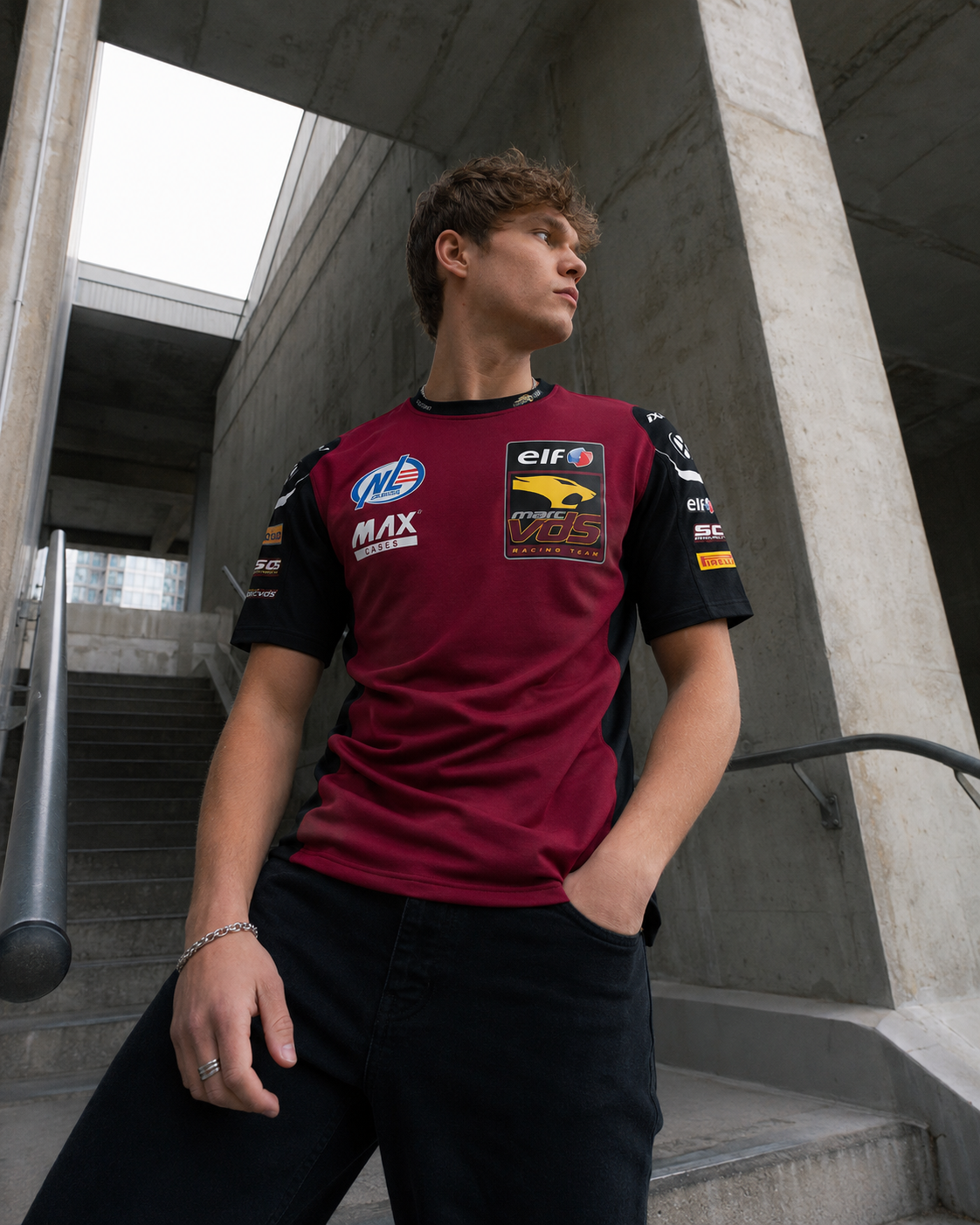 ELF Marc VDS Racing Team T-shirt Replica 2026 IXON 