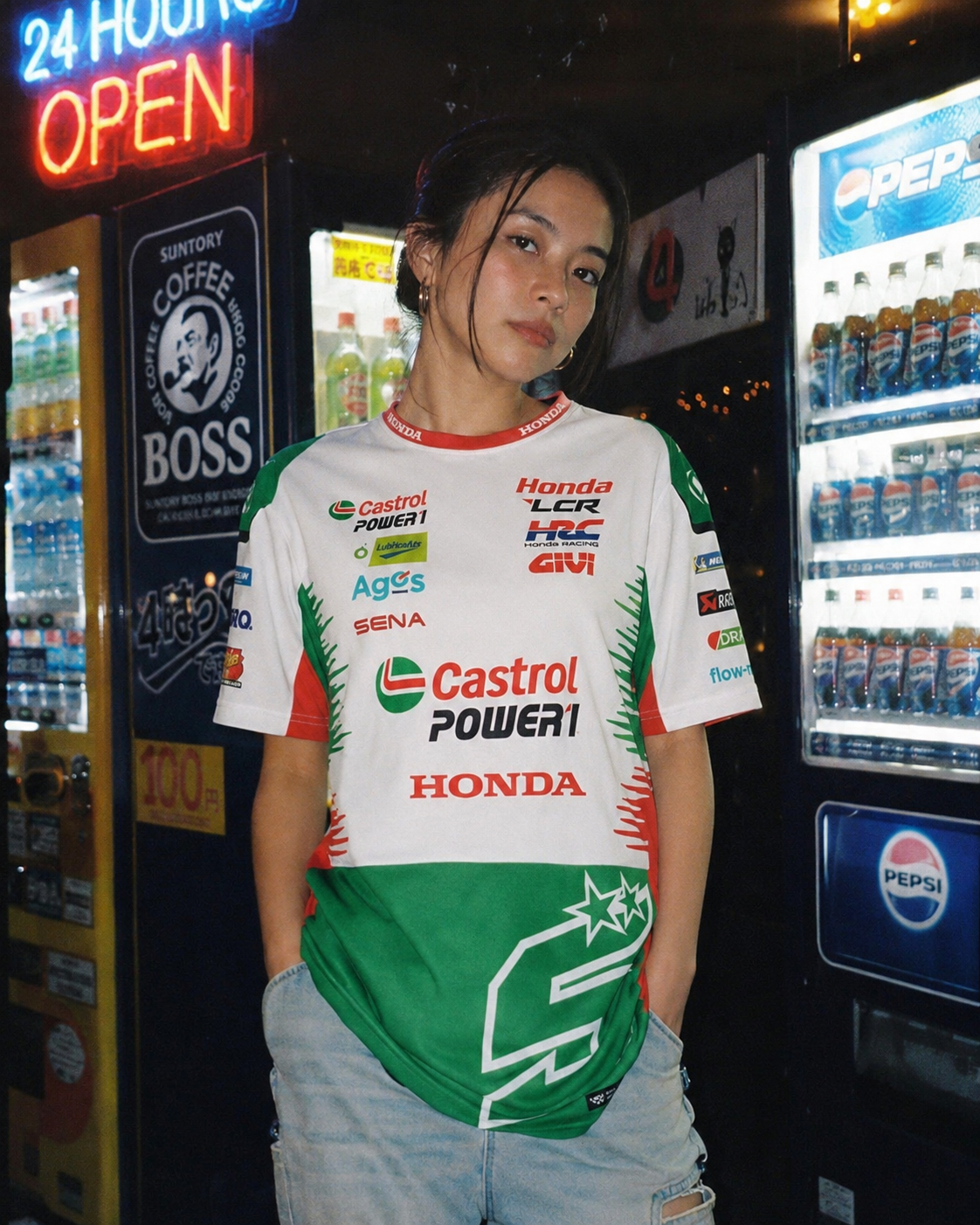 LCR Honda Racing Team Johann Zarco #5 T-shirt replica heren 2026 IXON 