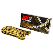 EK Ketting 520 RRX Goud/Goud NX-Ring open met klinkring – 84 tot 146 schakels 