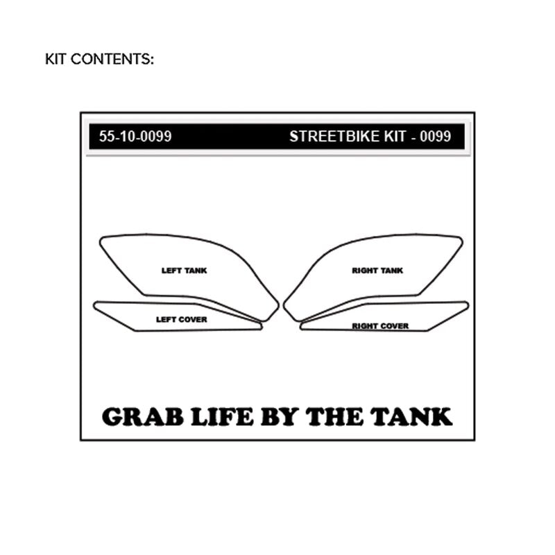 Stompgrip Vulcano Traction Pads Yamaha YZF-R1/M RN32/RN49/RN65 (15-25) 55-10-0099 