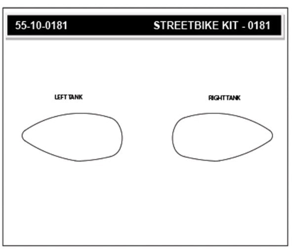 Stompgrip Icon Traction Pads Aprilia RS 660 (20-25) 55-14-0181 