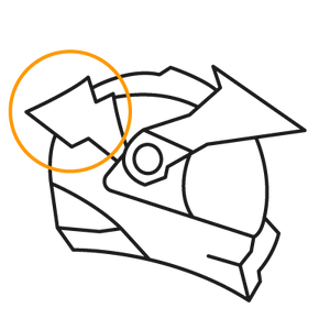 2x austauschbare Spoiler (Race & Road)