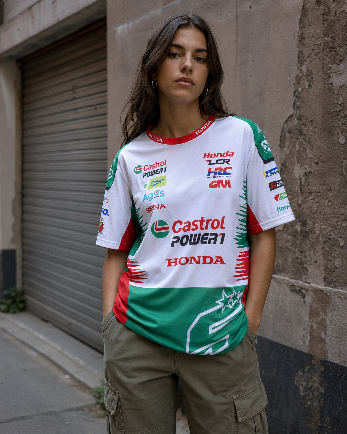 LCR Honda Racing Team Johann Zarco #5 T-shirt replica heren 2026 IXON 