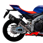 Arrow Slip-On Kit Pista RVS Donker Aprilia RSV4 1100 Factory (21-25) 71004PTN 