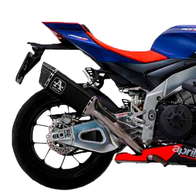 Arrow Slip-On Kit Pista RVS Donker Aprilia RSV4 1100 Factory (21-25) 71004PTN 