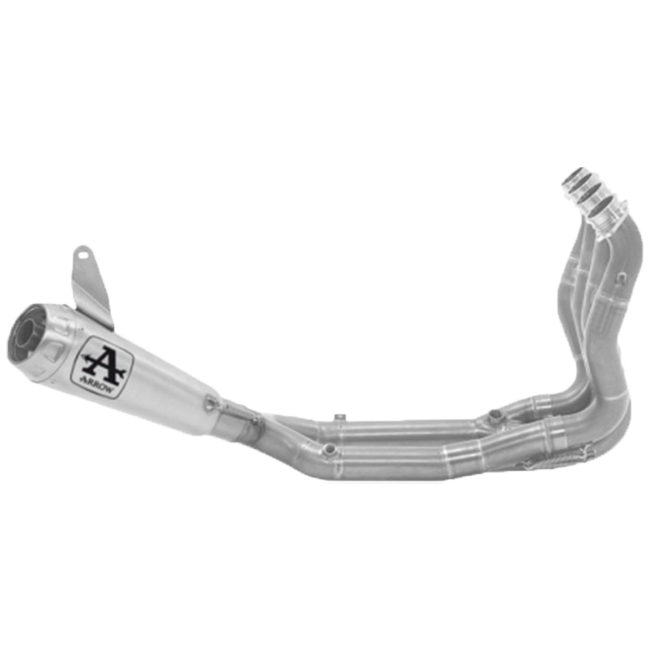 Arrow Compleet systeem Pro-Race Low RVS BMW M1000RR K66 (21-25) 71204CP 