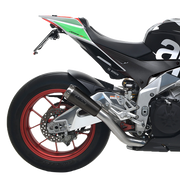 Arrow Slip-On Kit Pro-Race RVS Donker Aprilia RSV4/RR/RF (17-18) 71214PRN 