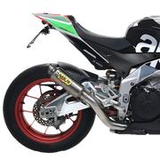 Arrow Slip-On Kit GP2 Titanium Aprilia RSV4/RR/RF (17-18) 71542GP 