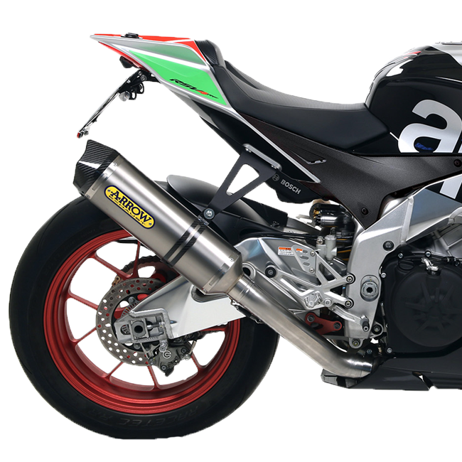 Arrow Slip-On Race-Tech Titanium Aprilia RSV4/RR/RF (17-18) 71744PK 