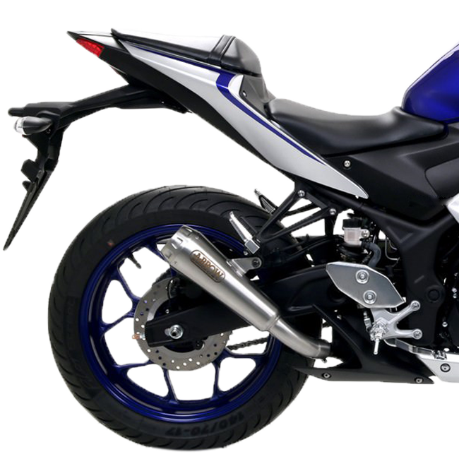 Arrow Slip-On Pro-Race RVS Yamaha YZF-R3 (15-18) 71831PRI 