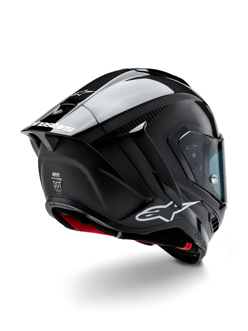 Alpinestars Supertech R10 Solid Helm Carbon Glans 8200124-1902 
