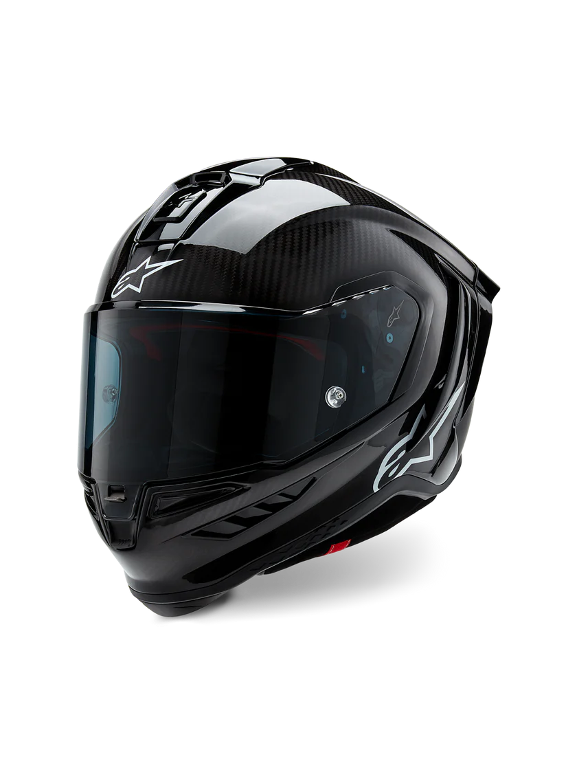 Alpinestars Supertech R10 Solid Helm Carbon Glans 8200124-1902 