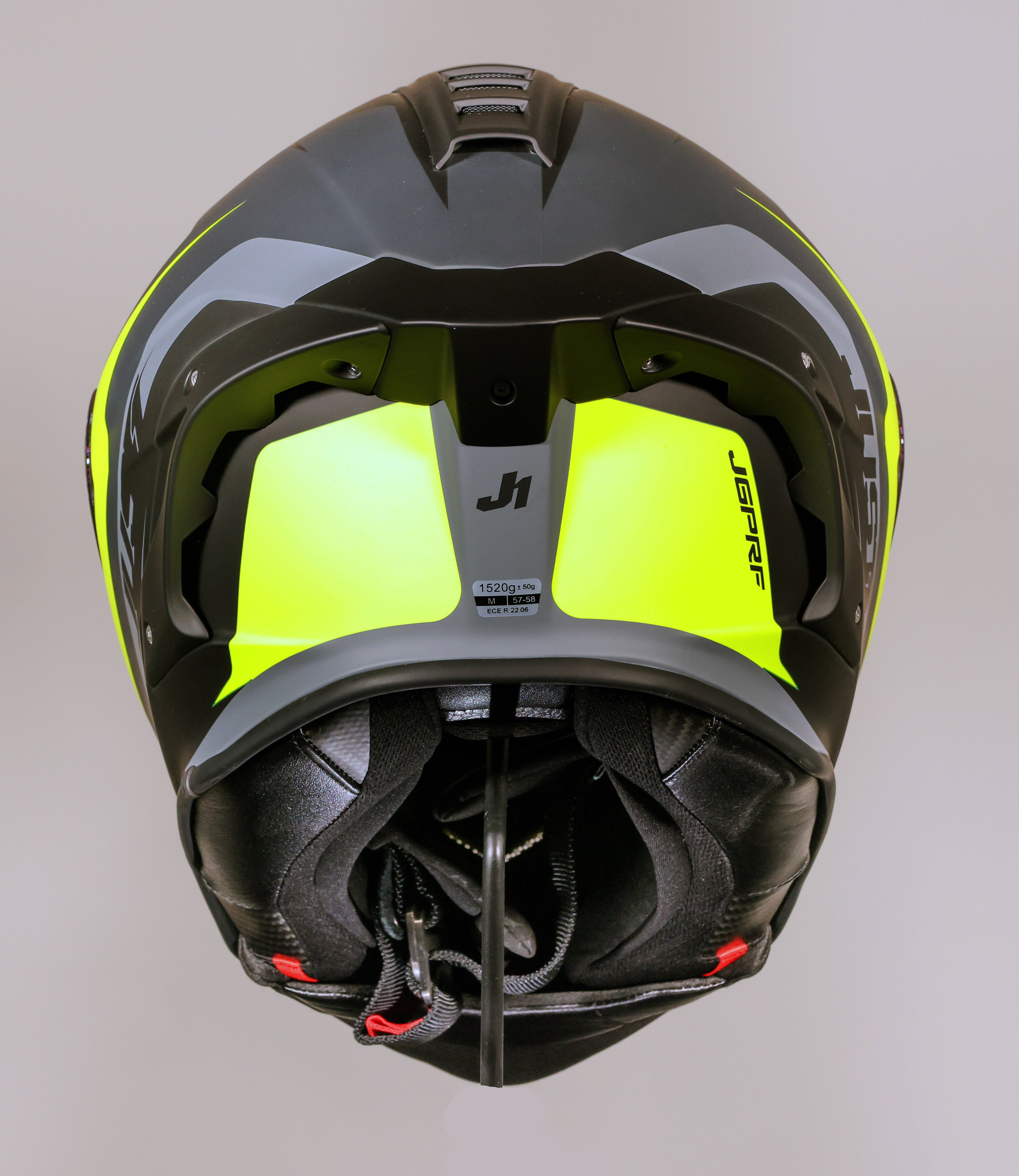 Just1 J-PGRF Helm Pijl Neon Geel / Grijs Matt 6130320294005 