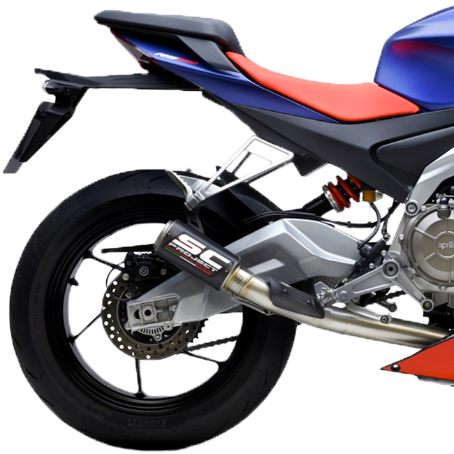SC-Project RVS Complete Systeem 2-1 CR-T Aprilia RS 660 (20-25) 