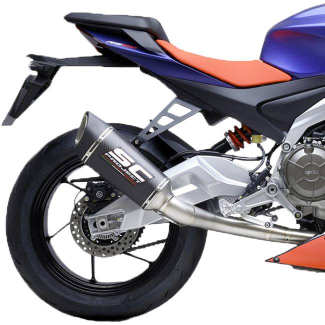 SC-Project Trofeo Titan Complete systeem 2-1 SC1-R Aprilia RS 660 (20-25) A23A-TC90 