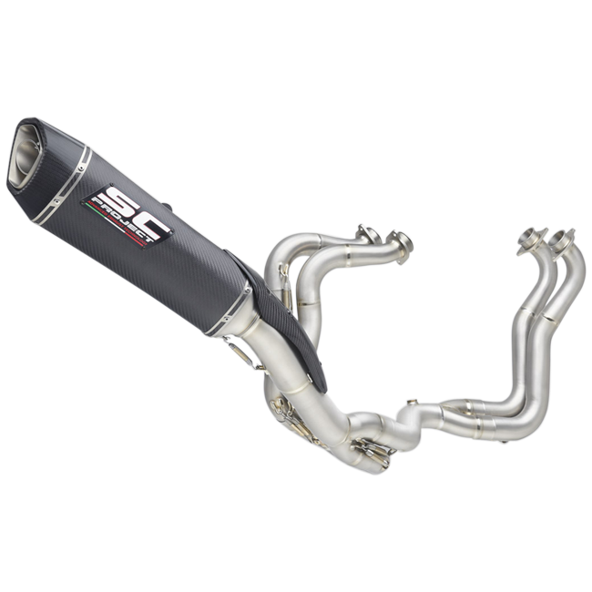 SC-Project Titan compleet systeem SC1-R (350mm) Aprilia RSV4 1100 Factory (21-25) A27A-TC93C 