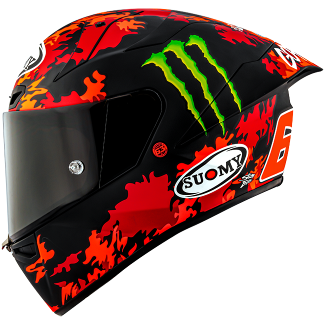 Suomy S1-XR GP Helm Francesco Pecco Bagnaia Monster Replica 2025 K6SX0017 