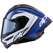 Alpinestars Supertech R10 Helm Arius Blauw Glans 8203926-1647 