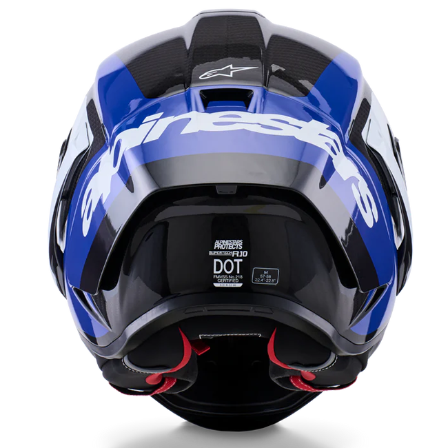 Alpinestars Supertech R10 Helm Arius Blauw Glans 8203926-1647 