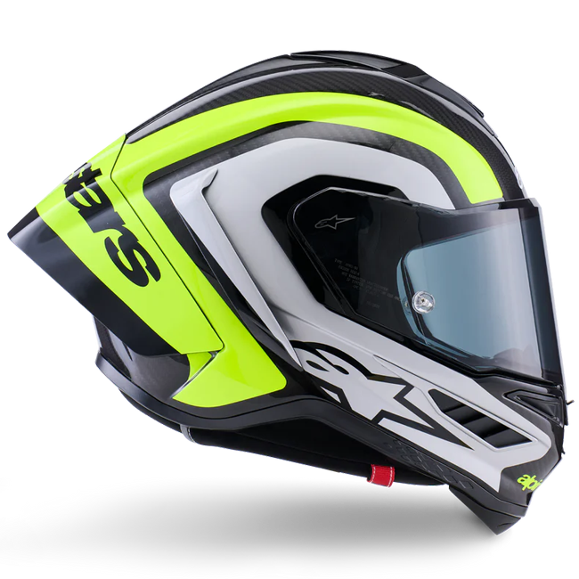 Alpinestars Supertech R10 Helm Arius Geel Fluo Glans 8203926-1699 