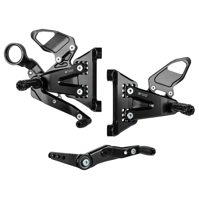 Fußrasteninstallatie Bonamici Racing BMW M1000RR K66 (21-25) B007 